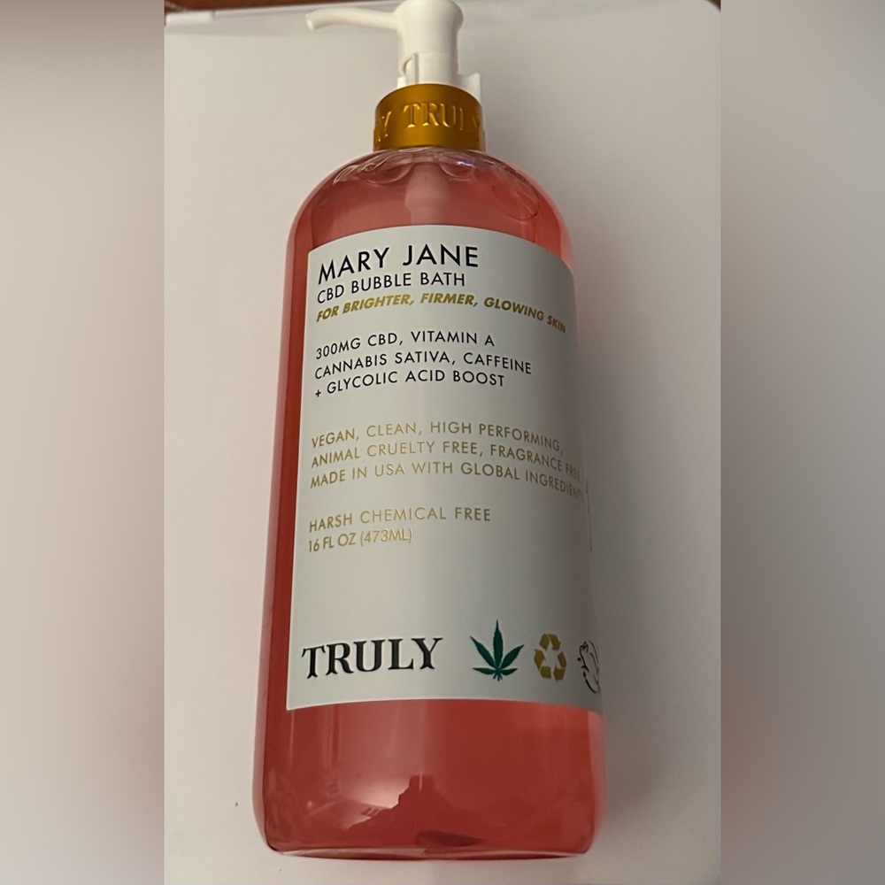 Truly beauty bubble bath